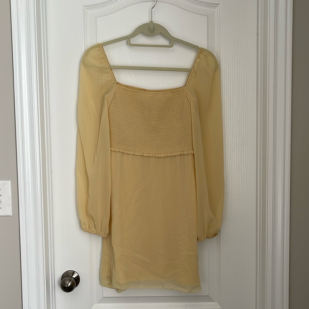 Butter Yellow Wilfred Dress